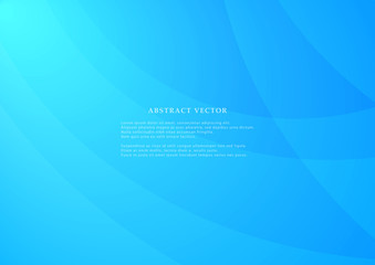 Abstract geometric modern design on Light blue background