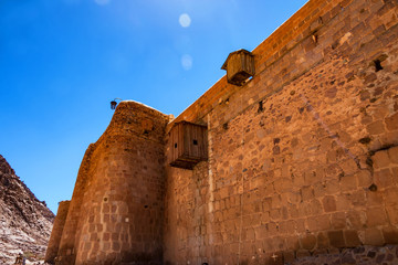 Wall of Saint Catherine's Monastery, Egypt