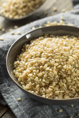 Raw Organic Short Grain Brown Rice