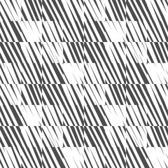 Ragged, uneven stripes. Abstract geometric, seamless pattern.Texture for fabric and wallpaper.  Vector illustration.