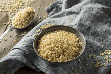 Raw Organic Short Grain Brown Rice