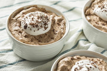 Homemade Sweet Chocolate Mousse