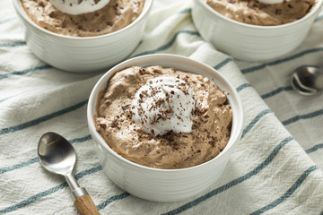 Homemade Sweet Chocolate Mousse