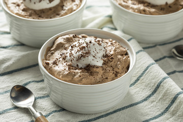 Homemade Sweet Chocolate Mousse
