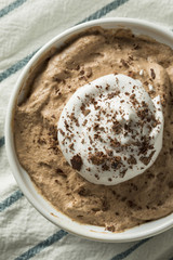 Homemade Sweet Chocolate Mousse