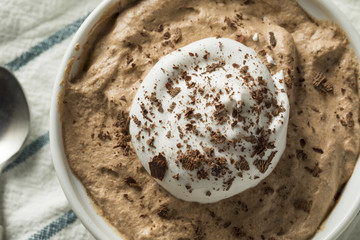 Homemade Sweet Chocolate Mousse