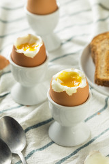 Homemade Soft Boiled Egg in a Cup