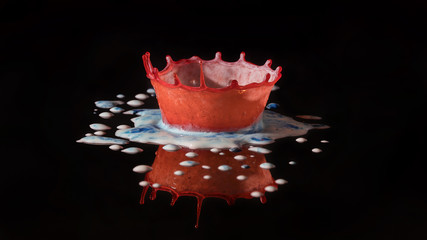 Tropfen - rot