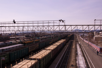 train station