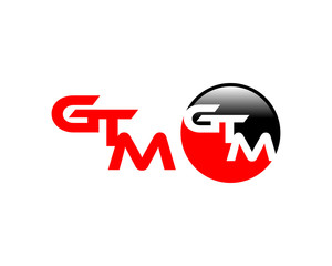 gtm letter logo collection