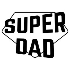 Abstract Super Dad