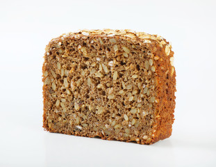 slice of sunflower bread