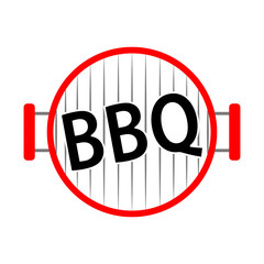 Abstract BBQ label