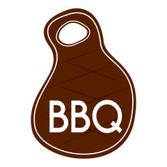 Abstract BBQ label