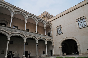 Fototapeta na wymiar Palermo, Palazzo Abatellis