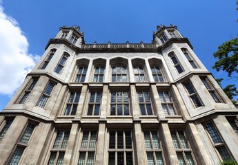 Fototapeta na wymiar Library in London architecture