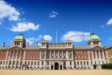 Obraz premium London Admiralty building architecture. Department for Business and Trade of the Government of the United Kingdom.