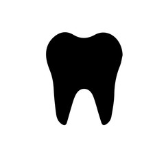 tooth icon. vector illustration