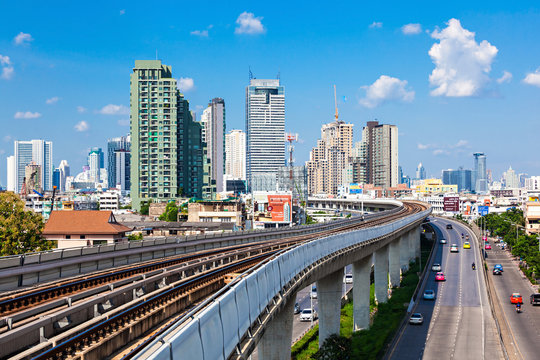 Bangkok aerial view