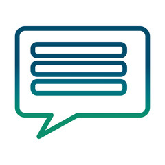 speech bubbles comunication icon vector illustration design