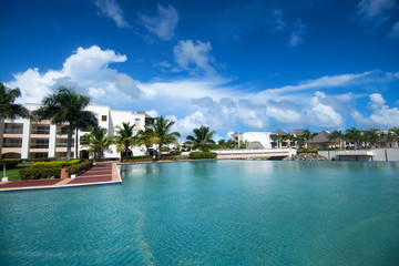 Luxury tropical hotel in Dominican Republic