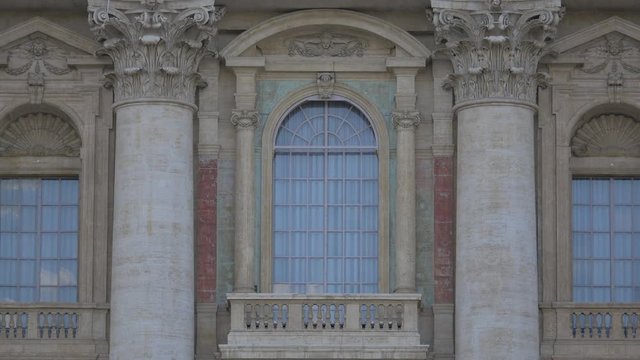 Saint Peter's Basilica windows