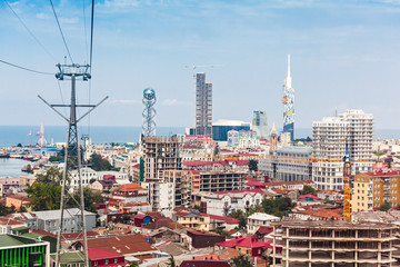 Naklejka premium Batumi aerial view