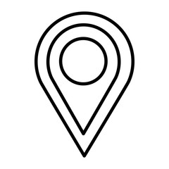 pin pointer location icon vector illustration design