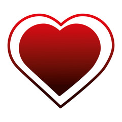 heart love passion feeling image vector illustration