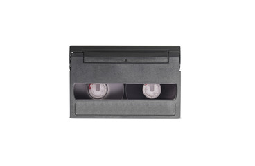 Obraz premium mini DV cassette on white background