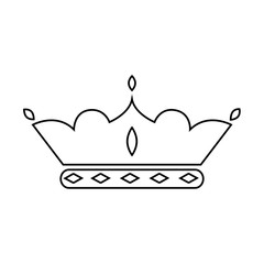 Abstract elegant crown