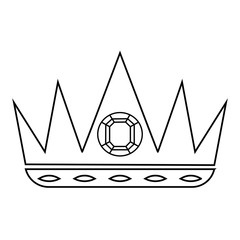 Abstract elegant crown