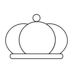 Abstract elegant crown