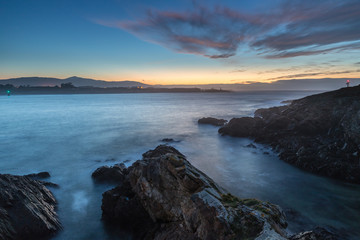 evening and night on the coasts and beaches of Galicia and Asturias where you discover the beauty of nature