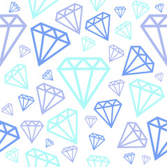 Pattern of figures of diamonds. Graphic arts