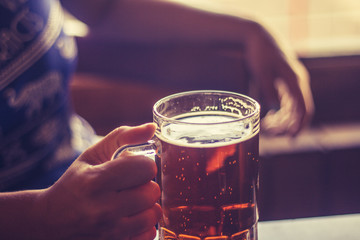 Beer with my friend