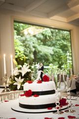 Perfect wedding cake