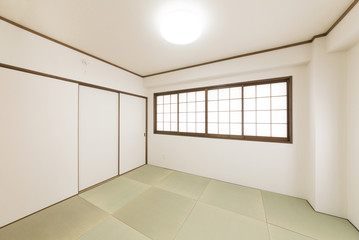 マンション　リフォーム　和室　2面採光　施工例