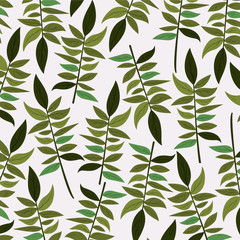 natural leafs pattern background