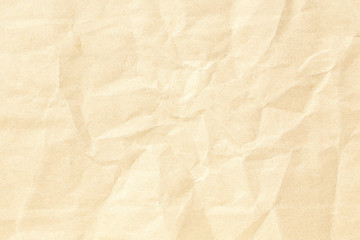 Old Crumpled brown paper texture