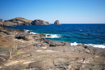 イタリア、シチリアのパンテッレリア島の風景