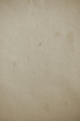 Texture of old paper yellowed color