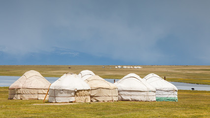 Nice Mountains in Kyrgyzstan country
