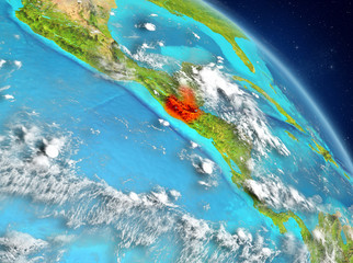 Guatemala from orbit