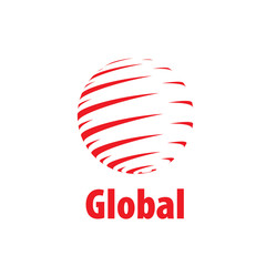 vector logo globe