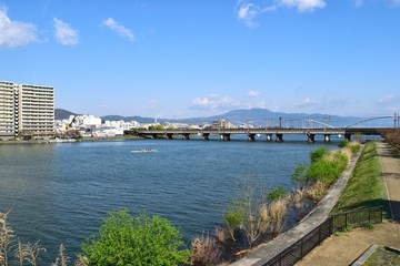 Fototapeta premium 瀬田川
