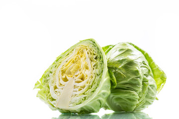Obraz premium cabbage young green