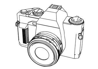 sketch of camera vector