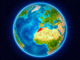Morocco on Earth