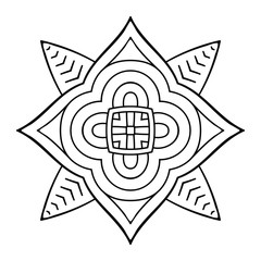 Vector arabesque ornament